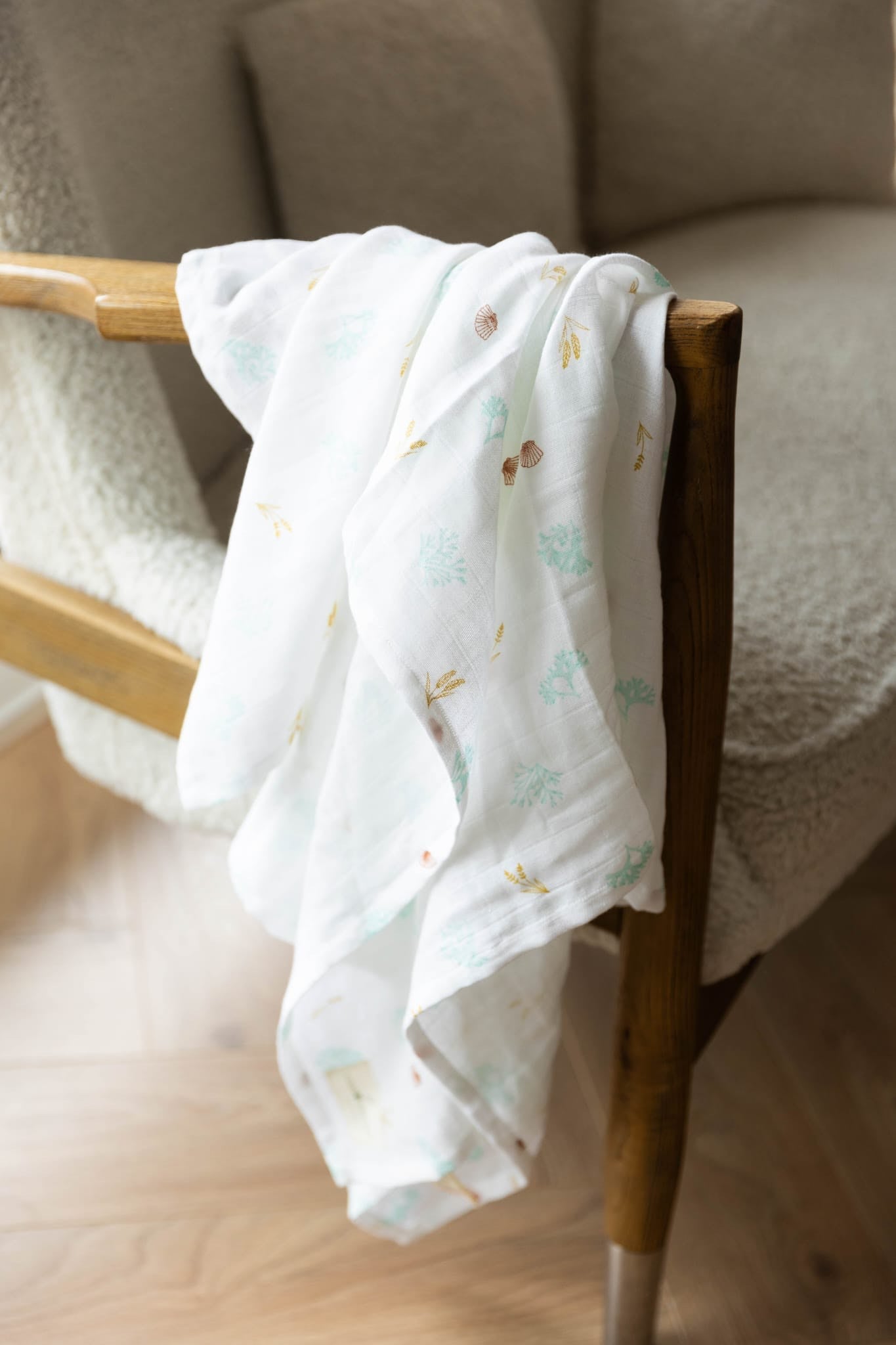 Organic Cotton Muslin Blanket 